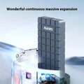 Aluminium USB4 hard disk enclosure for M.2 SSDs, shows K1717 and K1719 with fan models.