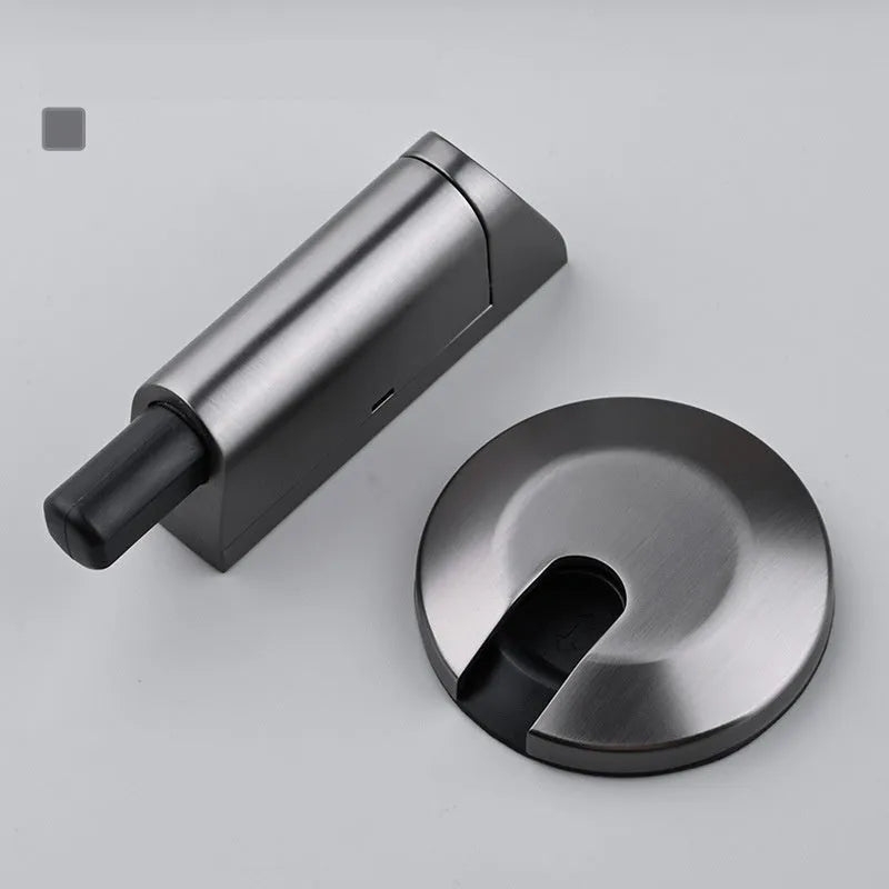 Zinc alloy invisible door stopper in modern simplicity style with six colour options