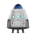 White space capsule ambience light projecting northern lights starry sky patterns with remote control