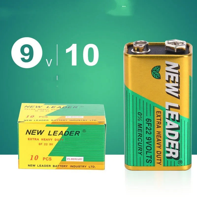 Xinlida 9V alkaline battery model 6F22 for wireless microphones and multimeters