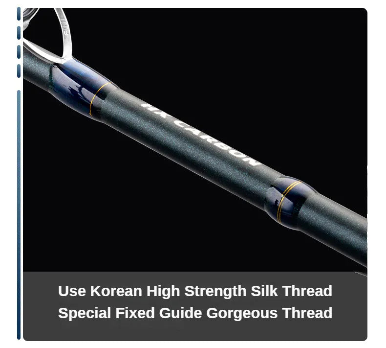 High carbon hard action fishing rod FD series for throwing and general purpose fishing, available in seven model codes