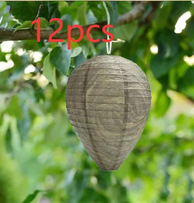 22x28 cm beehive paper lantern in photo colour with honeycomb structure