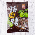 Assorted pack of Guava, Plum Sugar, and Tangerine Peel flavoured hard candies in a bag.
