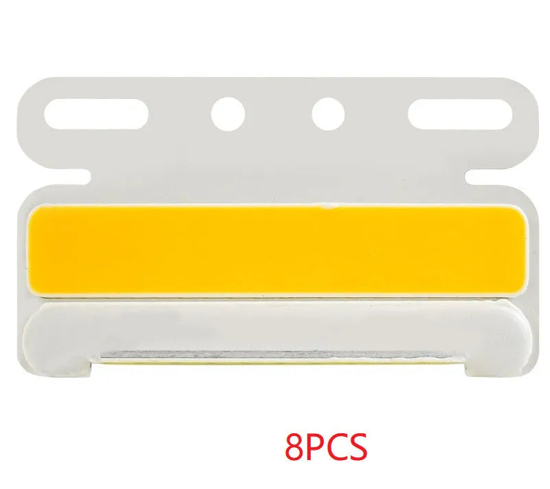 Waterproof aluminium alloy COB LED side light for 12v and 24v trucks in red, yellow, green, blue, or white.