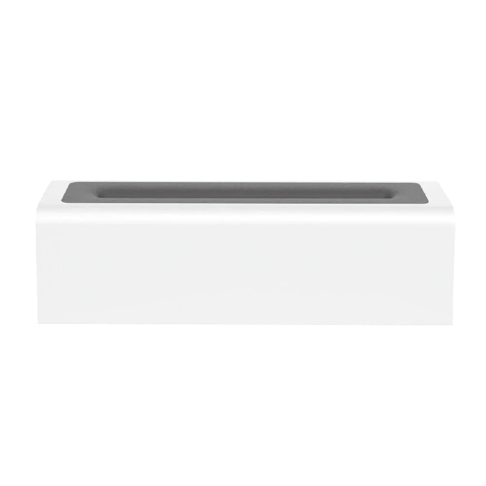 Square USB plug-in aroma diffuser with flame simulation light and humidifier mist.