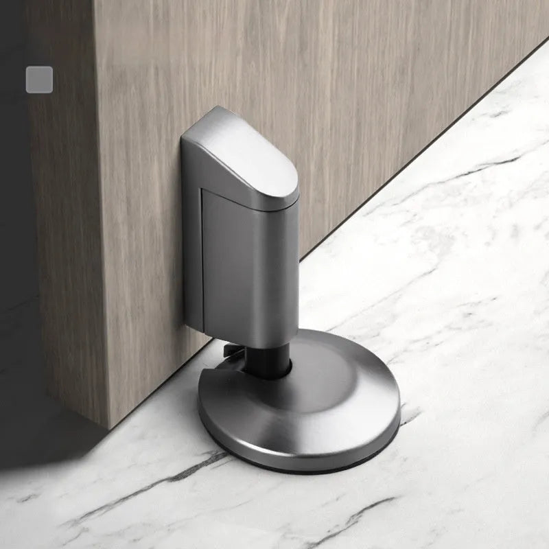 Zinc alloy invisible door stopper in modern simplicity style with six colour options