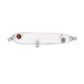 Transparent 9.5cm blank fishing lure body with 7mm eye for DIY bait building