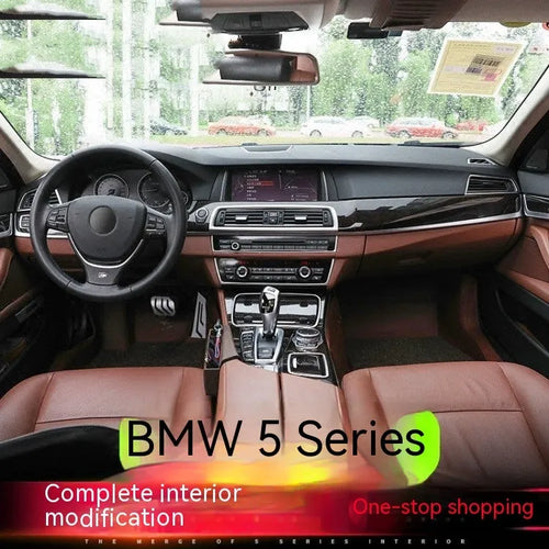 BMW 5 Series interior handle decorative trim pieces for F10 and F18 models