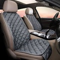 Ringer plush cotton car seat cushion showing colour options including burgundy and classic black