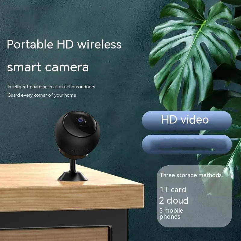 1080p wireless WIFI surveillance camera with ABS plastic housing for indoor security monitoring