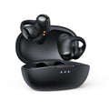 T306 wireless Bluetooth gaming headset with ear-hook design in black colour