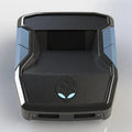Black plastic wired to wireless controller converter adapter for gaming consoles.