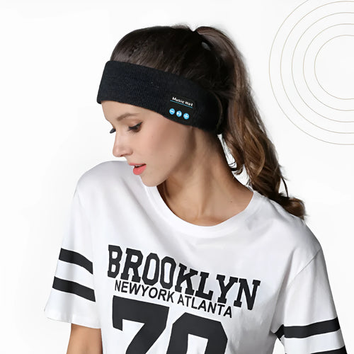 Bluetooth 5.4 headband with removable speakers in black, dark grey and grey-white colour options