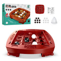 Track Logic Chess family battle chess set with black and white beads in colour box package