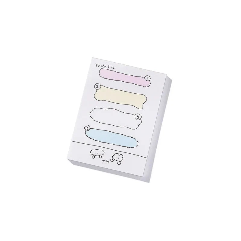Heartbeat Delivery Series cartoon sticky note pads in six designs with three size options