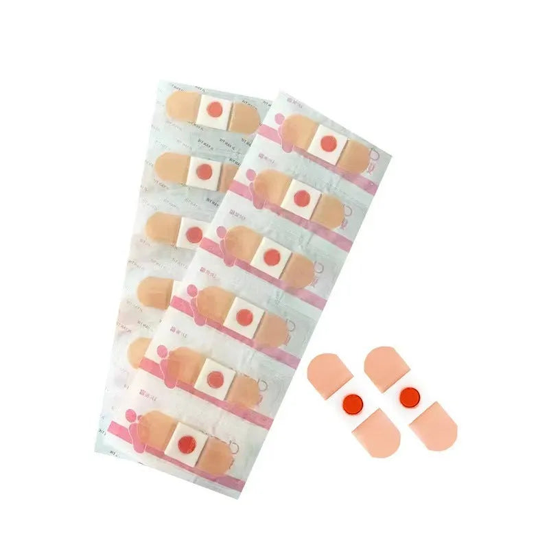 Non-woven corn removing foot adhesive bandage for running sports and health massage protection