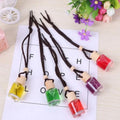 Car air freshener glass bottle hanging ornament in 55g net content