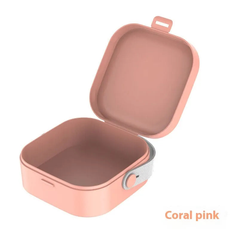 Medium polypropylene cable storage organiser box in five colour options
