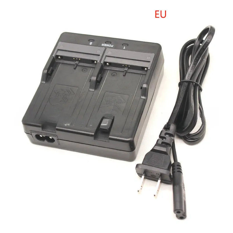 CDC68D dual charger black for total station lithium batteries BDC46 BDC58 BDC70 with power cord
