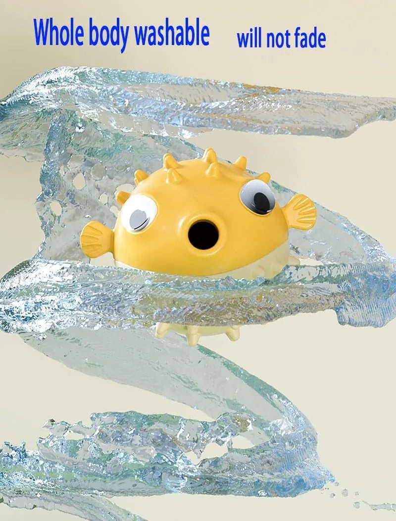 Green fish-shaped interactive dog chew toy with textured surface for treat dispensing and teeth cleaning.