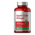Bottle of 150 apple vinegar health capsules in tablet form for dietary supplementation