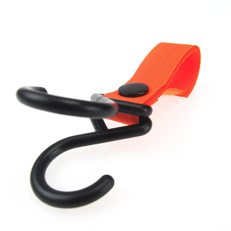 Nylon luggage velcro hook in multiple colours with independent OPP packaging for travel organisation