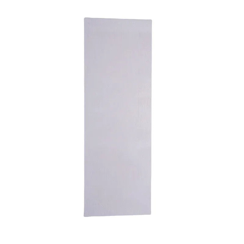 Stainless steel cake decorating scraper with multiple polygon-pattern heads for textured finishes.