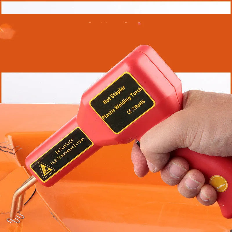Plastic repair welding gun with LED light for car bumper repairs on 220V power