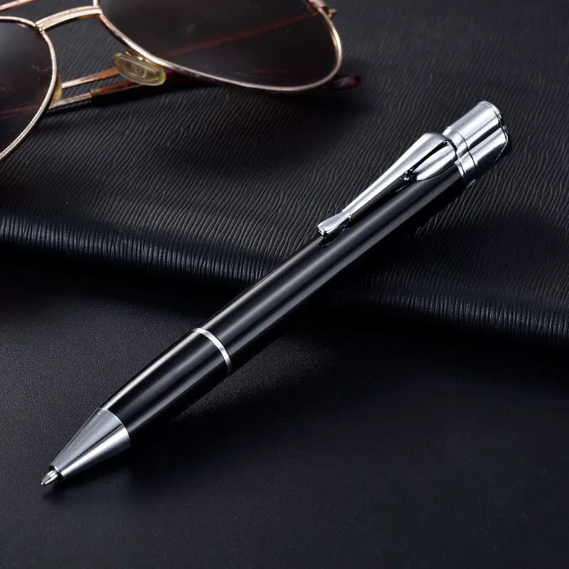 Metal pen jet lighter with windproof flame in six colour options