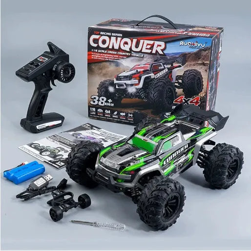 Drift remote control car small four-wheel drive racing car rechargeable children's toy car in red