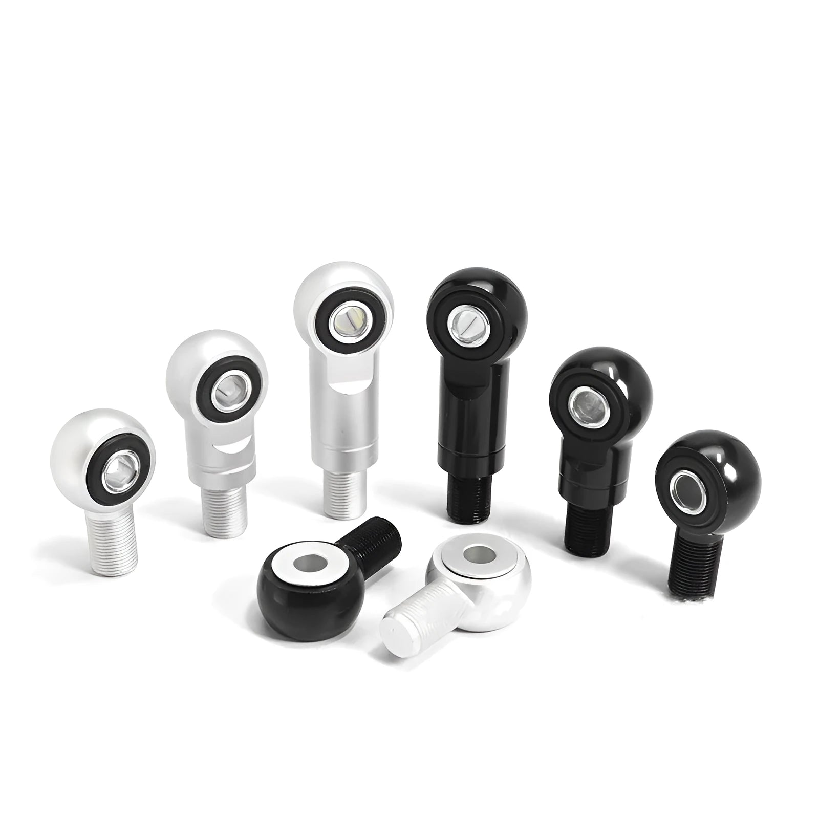 Motorcycle shock absorber aluminium alloy round head conversion kit with 16mm diameter