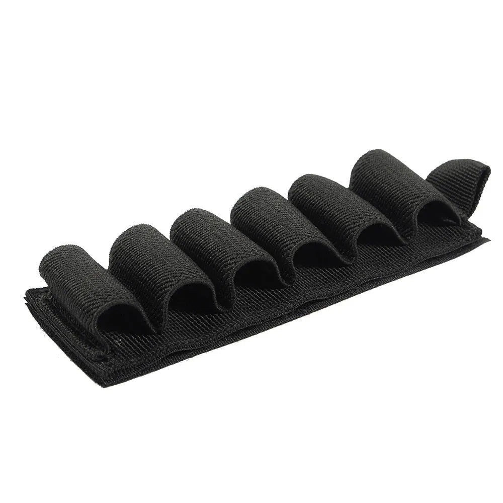 6-hole MOLLE storage organiser in tactical colours measuring 16.5cm by 5cm