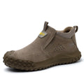 Mid-calf welding safety shoes with steel toe cap in grey colour option