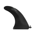 Heytur SUP paddle with large removable plastic fish fins and water dispenser feature.