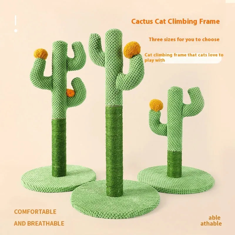 Masson Cactus or Coconut Tree design cat scratch board and climbing frame for pet cats