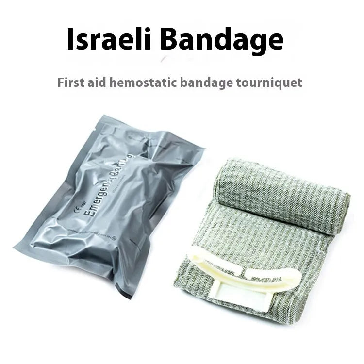 Simple portable outdoor tactical hemostatic bandage with 10cm and 15cm size options