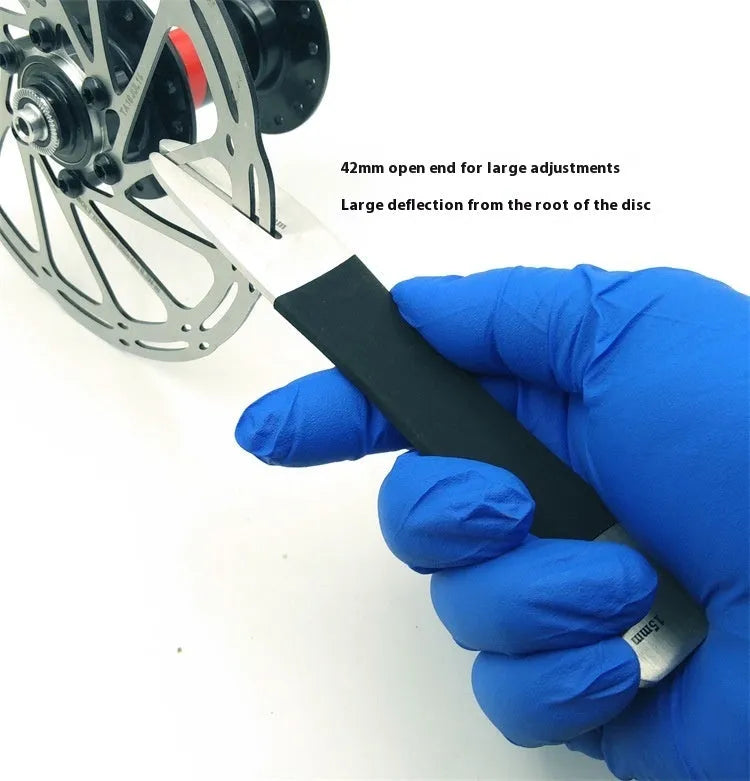 Mountain bike disc brake adjusting wrench BT039 in stainless steel and plastic