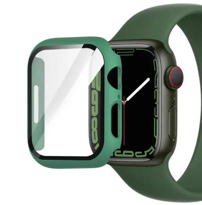 Transparent PC tempered film watch case for Apple Watch in multiple colour options