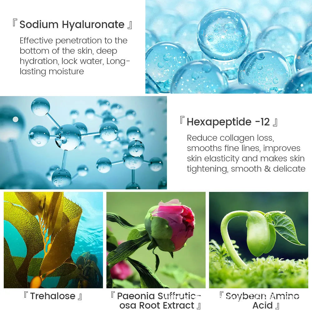 15ml hyaluronic acid face serum bottle for anti-aging, pore shrinking, and skin brightening