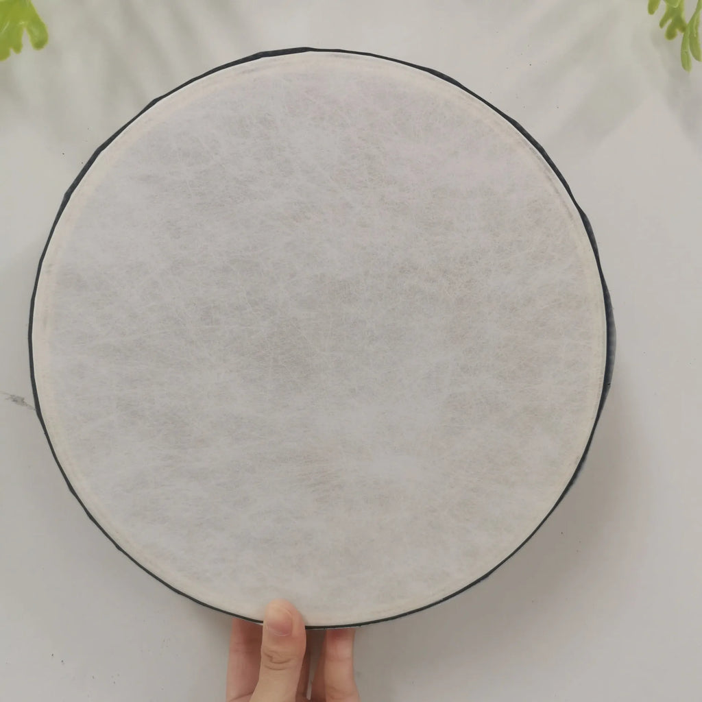 25cm tree of life open drum with drum hammer, half-handmade semi-mechanical national style decorative percussion instrument