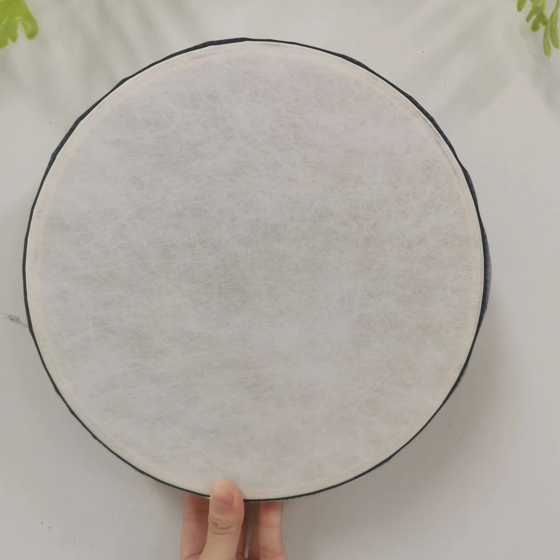25cm tree of life open drum with drum hammer, half-handmade semi-mechanical national style decorative percussion instrument