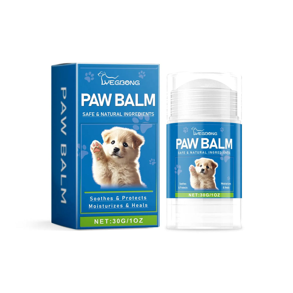 30g pet foot care cream tube for dog and cat paw pad moisturising with glycerin vitamin E and olive oil