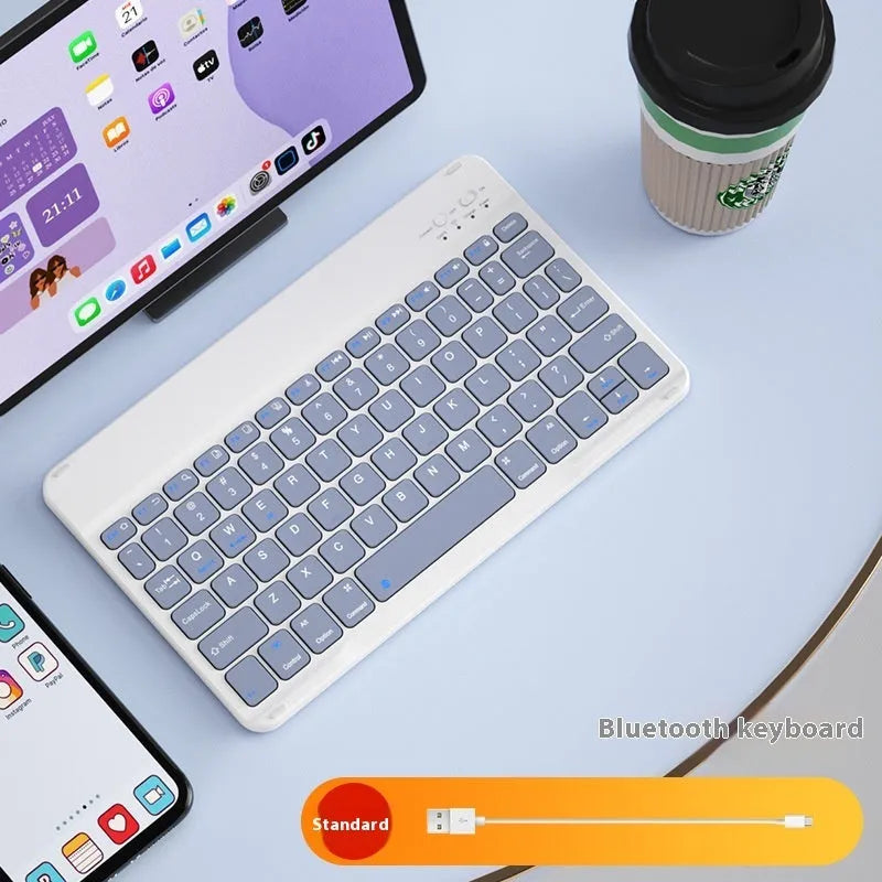 Bluetooth wireless keyboard for tablet PC in multiple colour options with ABS plastic construction