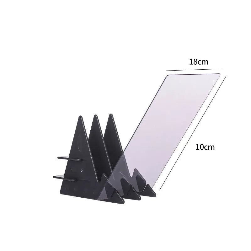 Universal drawing optical copy tool with plastic bracket and transparent board in three sizes for tracing and sketching
