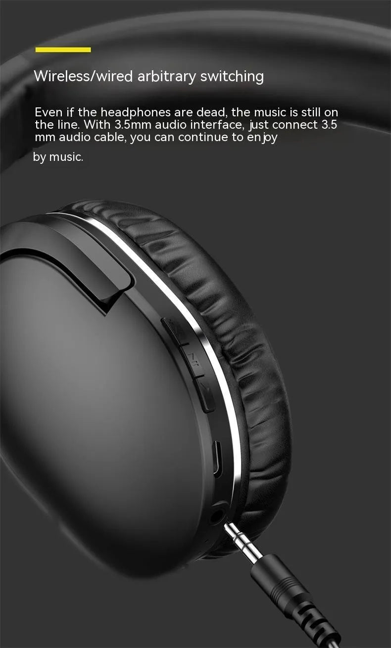 Wireless Bluetooth sports gaming headset in black or white with NFC connectivity