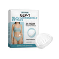 Pack of four nano-microneedle skincare patches for targeted facial treatment.