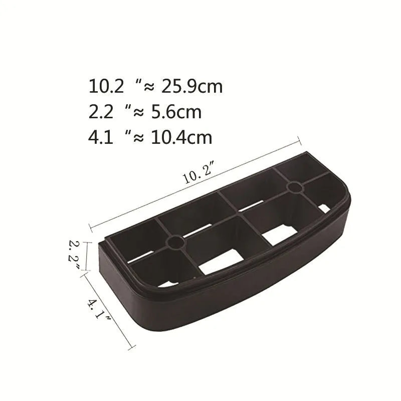 Aerobic fit step pedal in PP material, 68 by 28 by 15 cm, black and blue colour, for home cardio exercise