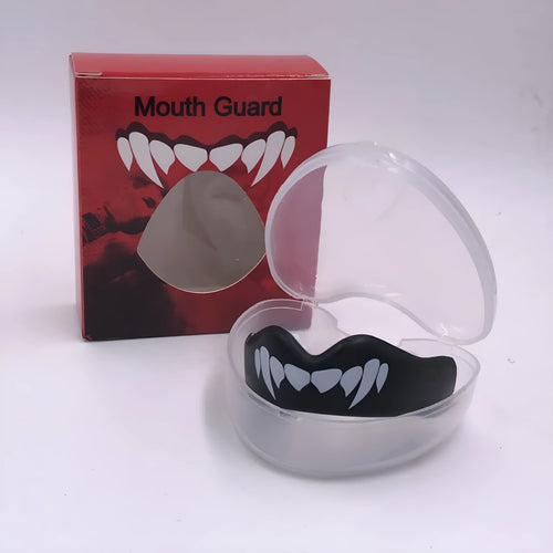 Adult boxing mouthguard with tooth socket design for martial arts protection