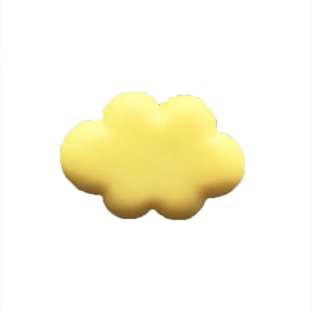 Cartoon Baiyun design resin car fragrance clip for air vents in assorted colours.