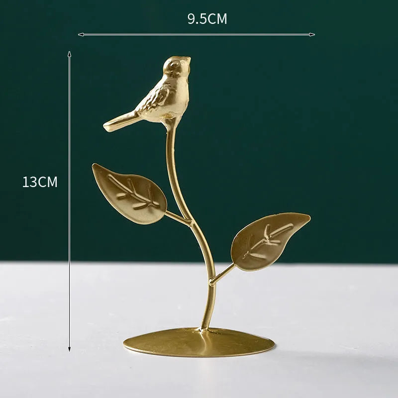 Nordic style wrought iron and copper plastic decorative craft painting ornament